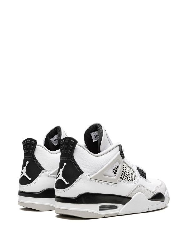 Air Jordan 4 Retro silhouette “Military Black “ - Image 3
