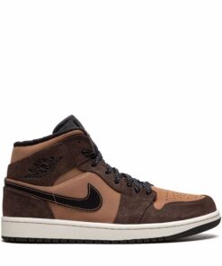 Air Jordan 1 Mid 'Dark Chocolate'