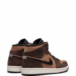 Air Jordan 1 Mid 'Dark Chocolate' - Image 3