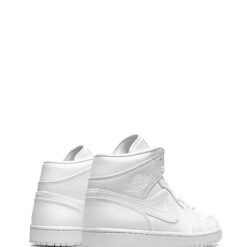 Air Jordan 1 Mid "Triple White" - Image 3