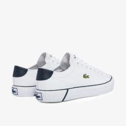 Lacoste Gripshot Leather Sneakers White / Navy - Image 4