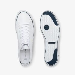 Lacoste Gripshot Leather Sneakers White / Navy - Image 3