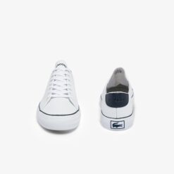 Lacoste Gripshot Leather Sneakers White / Navy - Image 2