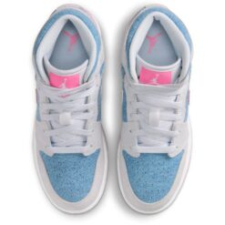 Air Jordan 1 Mid Demin Sequin (GS) - Image 2