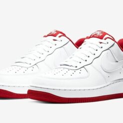 Air Force 1 '07 "White/University Red" - Image 2