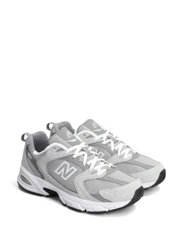 New Balance 530 suede low-top sneakers light grey/white - Image 2