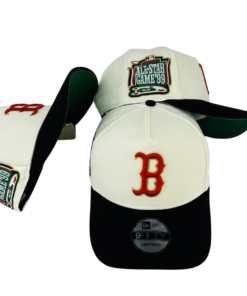 New Era Boston Red Sox All Star Game 1999 Chrome Throwback Two Tone Edition 9Forty a Frame SnapBack Cap